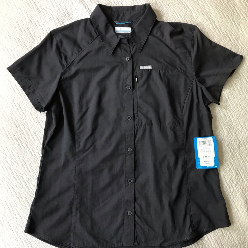 Columbia Kestrel Trail Short Sleeve, L